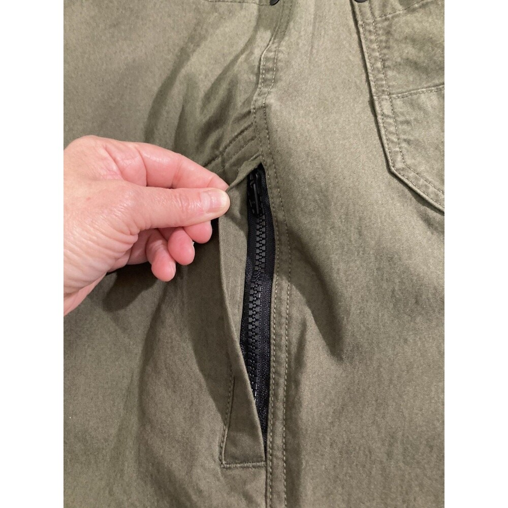 AKHG Alaskan Hardgear Pants Womens 10L Green Stone Run Relaxed 7 Pocket - Picture 5 of 15